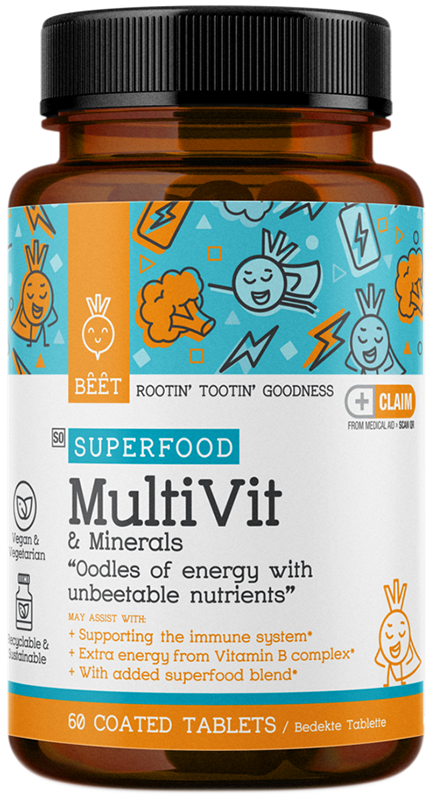 Buy BEET Goodness Superfood MultiVit & Minerals Online | Faithful to Nature