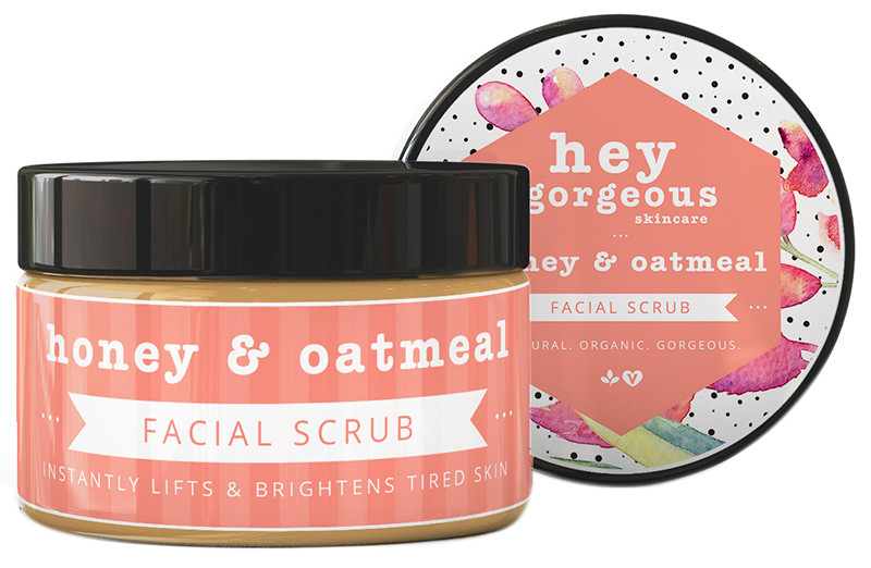 Buy Hey Honey & Oatmeal Facial Scrub Online Faithful to Nature