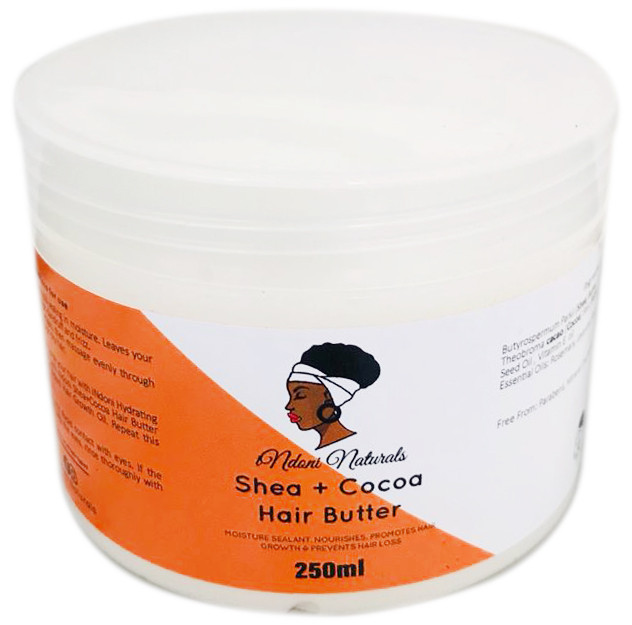 Buy iNdoni Naturals Shea + Cocoa Hair Butter Online Faithful to Nature