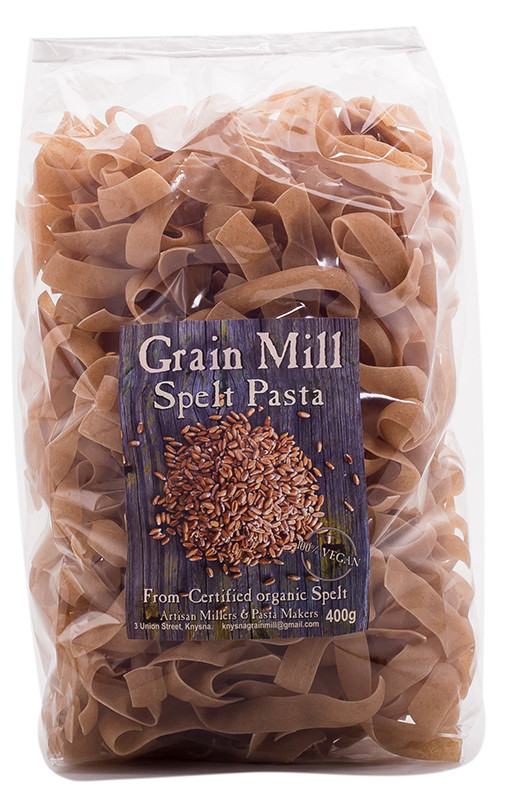 Buy Knysna Grain Mill Organic Spelt Fettuccine Online Faithful to Nature