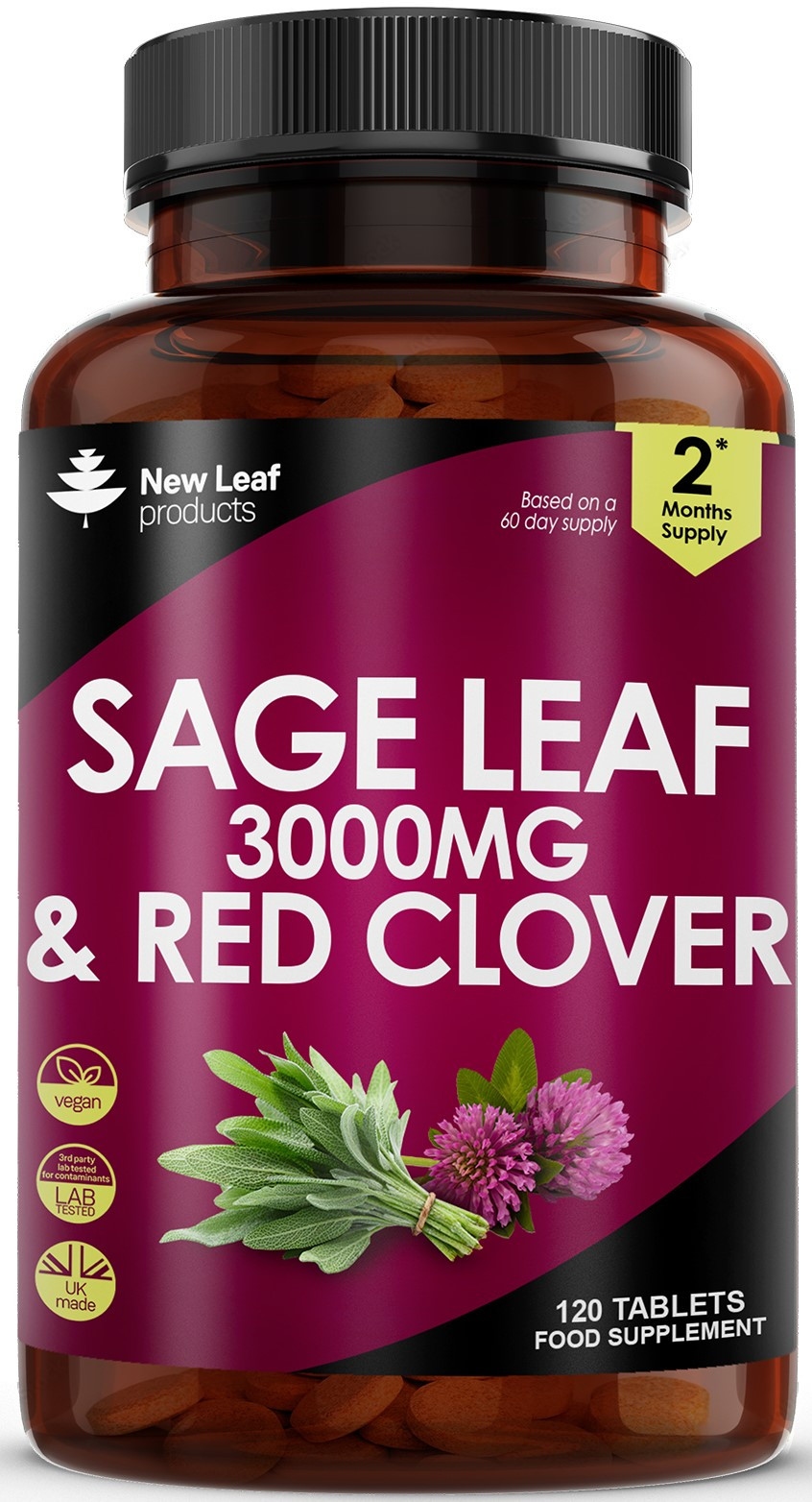 Buy New Leaf Sage Leaf Tablets Online Faithful to Nature