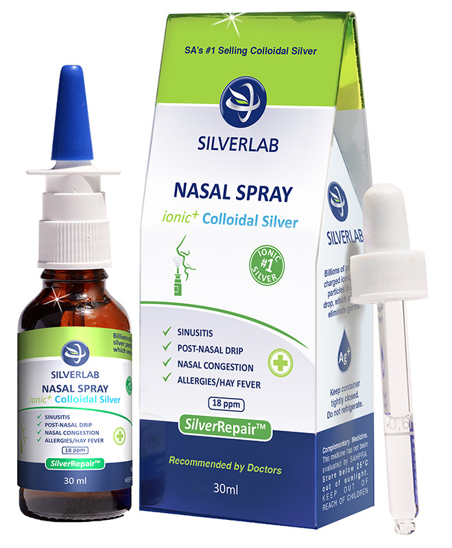 Buy Silverlab Colloidal Silver Nasal Spray Online | Faithful to Nature