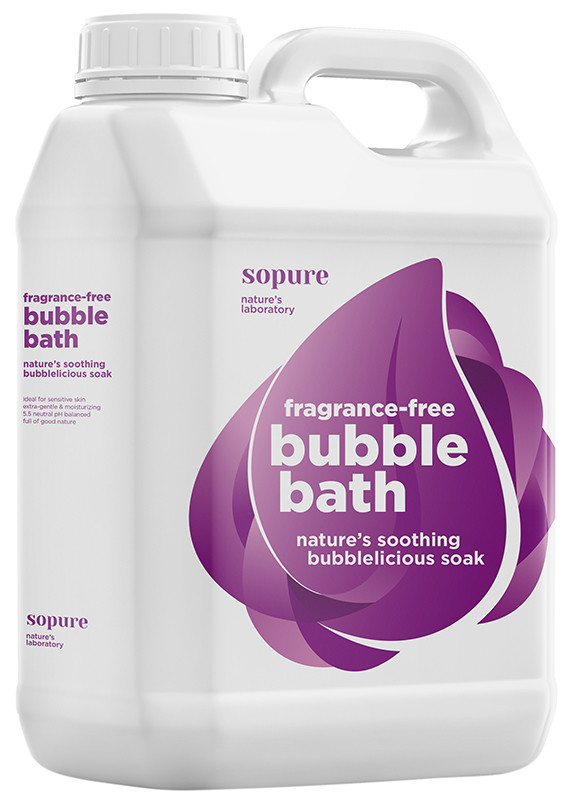 Buy SoPure FragranceFree Bubble Bath 5 Litre Online Faithful to Nature