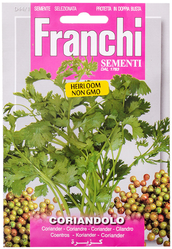 Buy Franchi Sementi Coriander Online Faithful to Nature
