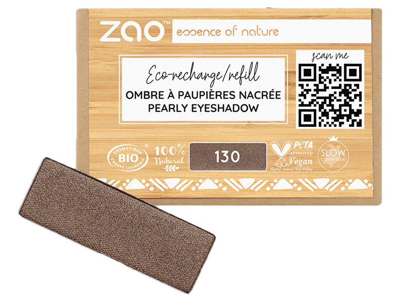 ZAO Bambus Concealer Nachfüllpackung – Dark Brown, 3,5 G, Bio-zertifizierte Naturkosmetik