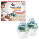 Tommee Tippee Closer To Nature Silicone Baby Bottle Pack - 150ml