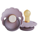 FRIGG Pacifier 100% Natural Latex Daisy Size 1 - Lavender