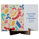 Growing Paper Stand Calendar
