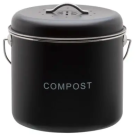 Microgarden Kitchen Compost Bin - Liquorice