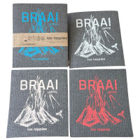Los Lappies Reusable Cellulose Cleaning Cloth - Braai