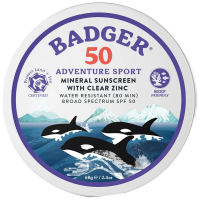 Badger Mineral Sunscreen with Clear Zinc SPF 50