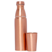 Just Copper Smooth 2-in-1 Bottle & Cup