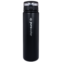 Pura Water - Water Filtering Bottle - Max - Stainless Steel - 680ml