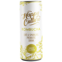 Happy Culture Ginger & Lemon Kombucha