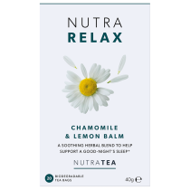 NutraRelax Sleep & Calm Tea - Chamomile & Lemon Balm