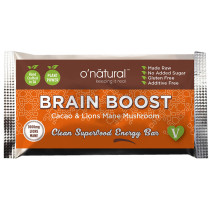 O'Natural Raw Chocolate Superfood Bar - Brain Boost