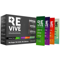 REVIVE Daily Electrolytes - Variety Mix Apple | Blackcurrant | Blood Orange | Cucumber Mint - 40 Pack