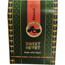 Sweet Heart Choco Dates filled with Almond Butter