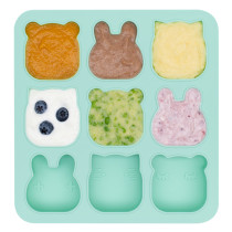 We Might Be Tiny Freeze & Bake Poddies® Silicone Mould with Lid - Mint