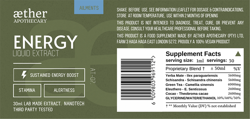 Buy Aether Energy Extract Online | Faithful to Nature