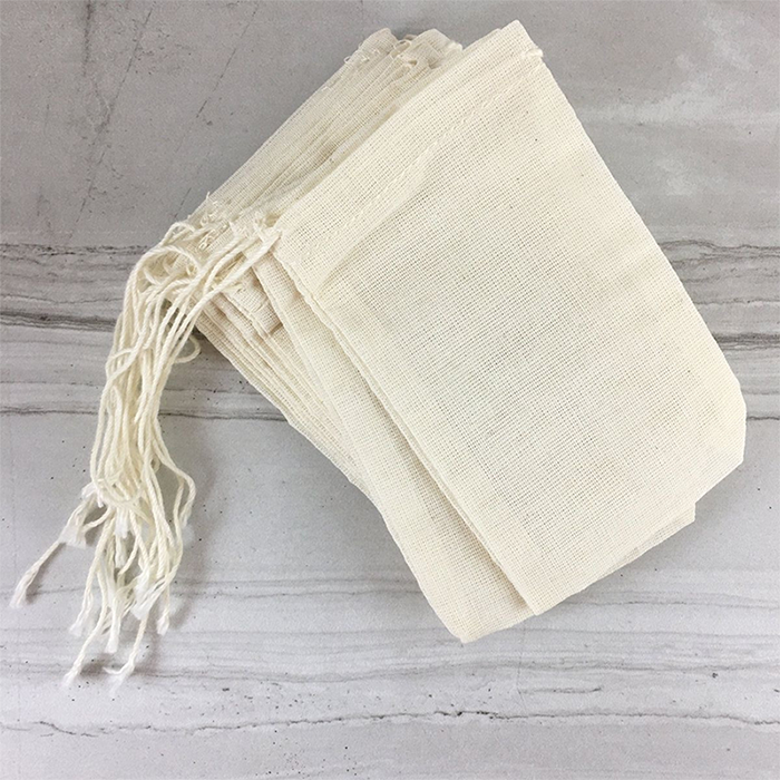 Buy Crafty Cultures Muslin bags (Small, For Tea, 10 x 15cm, Pack of 3 ...
