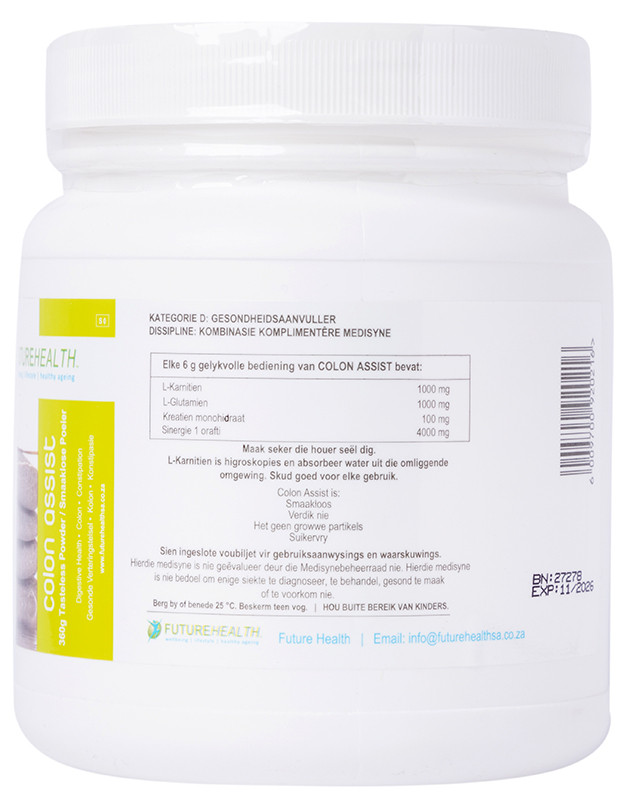 Buy Future Health Colon Assist Tasteless Online | Faithful to Nature