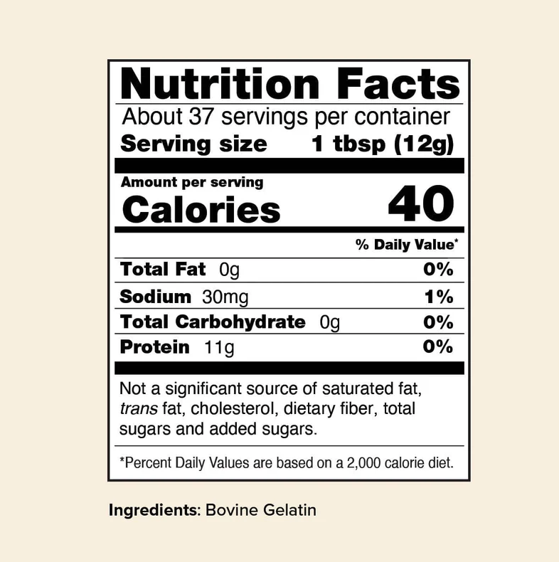 Buy Great Lakes Beef Gelatin Online Faithful to Nature