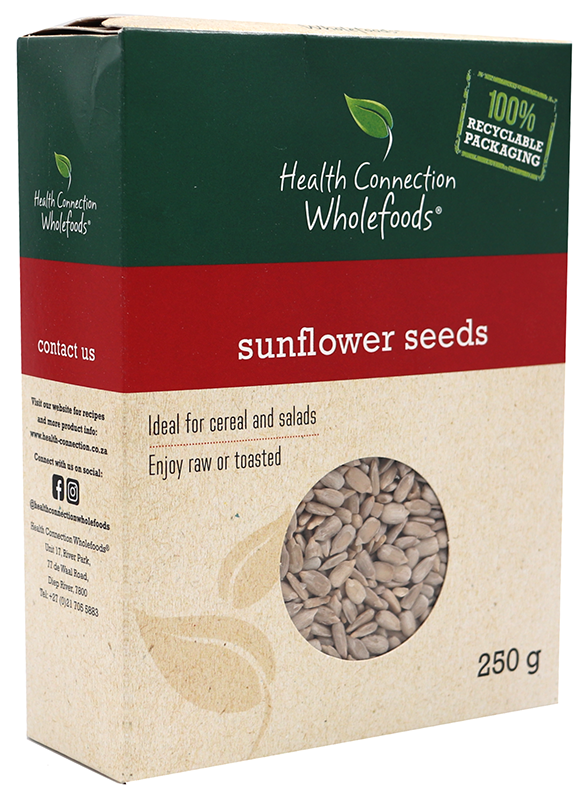 Buy Health Connection Sunflower Seeds 250g Online Faithful to Nature