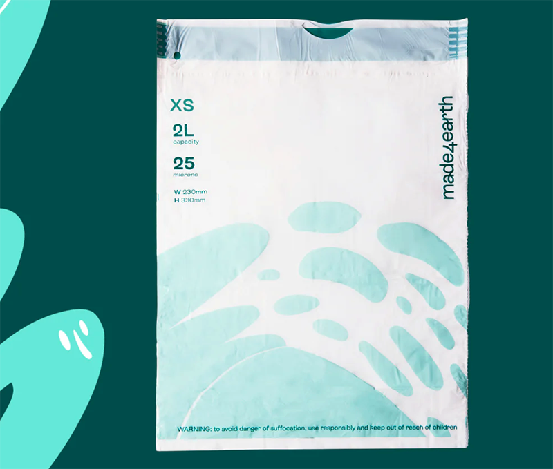 Buy Made4Earth Compostable Drawstring Bag XS Online Faithful to Nature