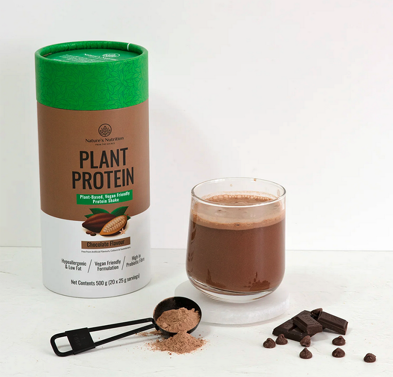 Buy Nature's Nutrition Plant Protein Shake Chocolate Online