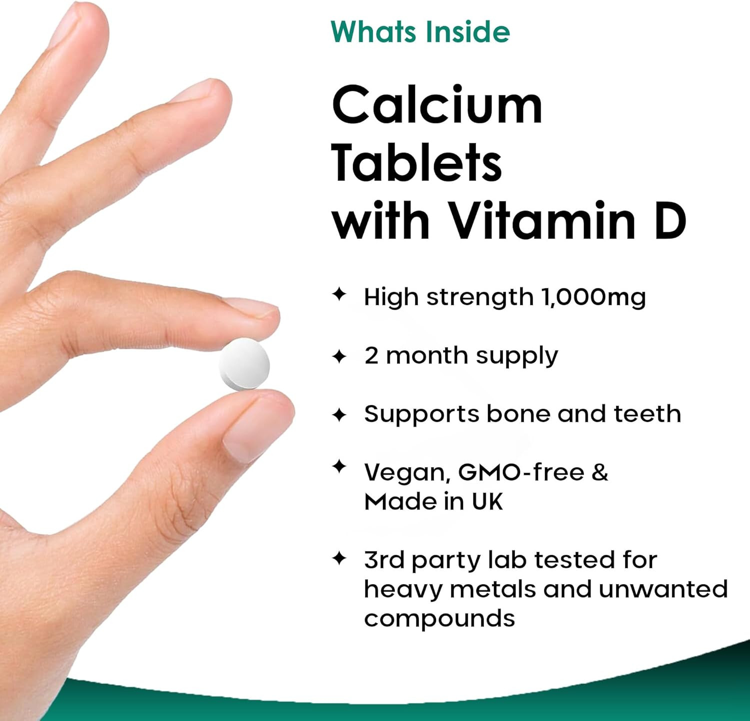 Buy New Leaf Calcium & D3 Tablets Online | Faithful to Nature