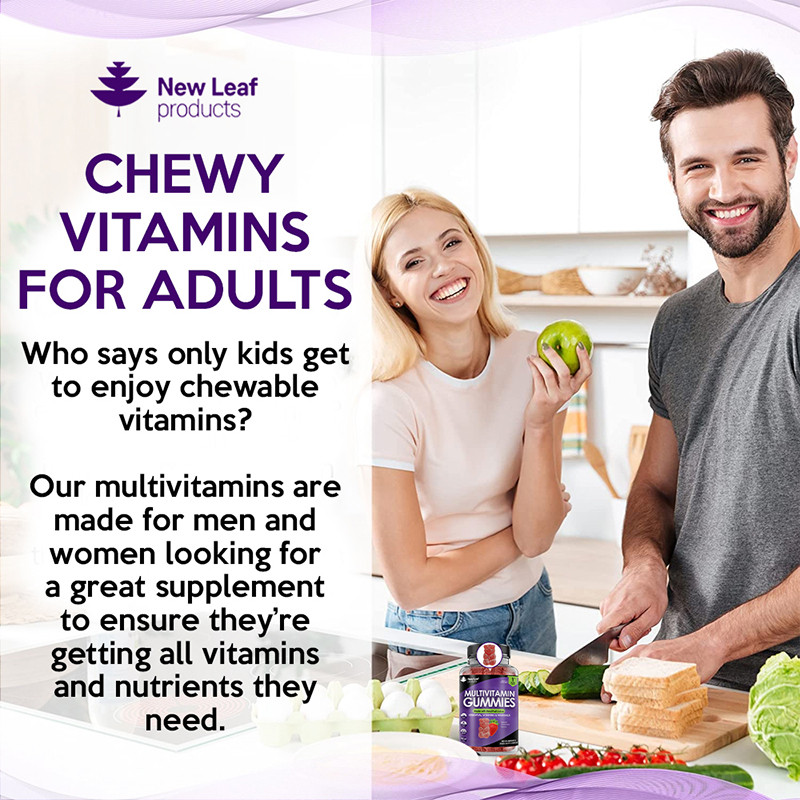 Buy New Leaf Multivitamin Gummies High Strength Online Faithful to Nature