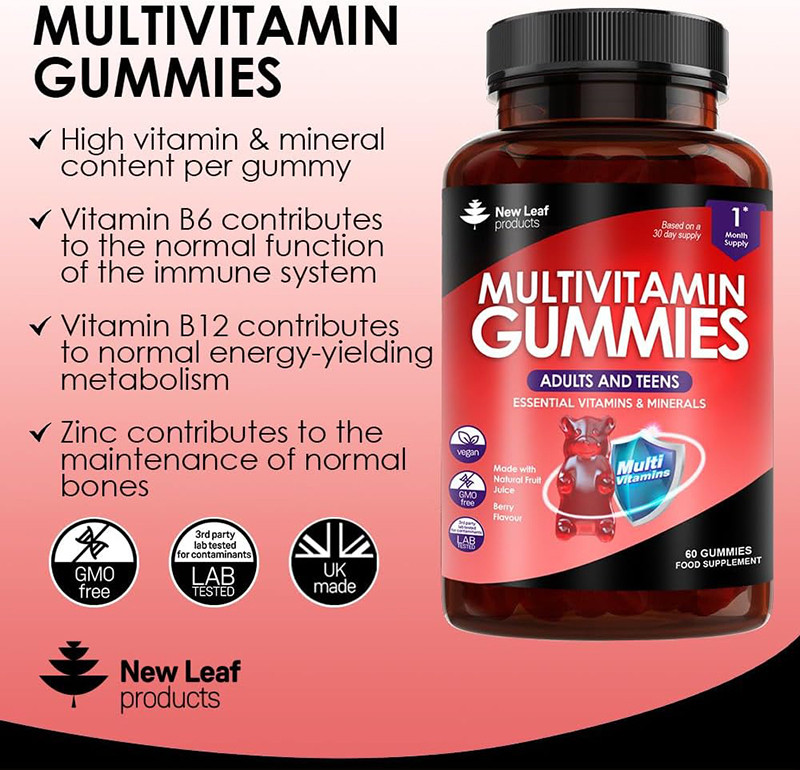 Buy New Leaf Multivitamin Gummies Online | Faithful to Nature