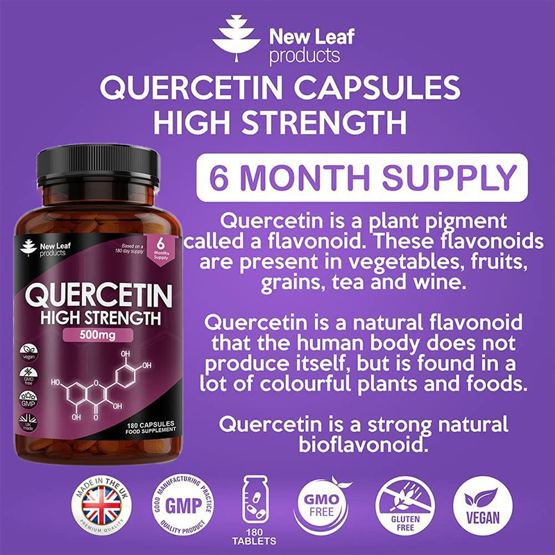 Buy New Leaf Quercetin Vegan Caps Online Faithful to Nature