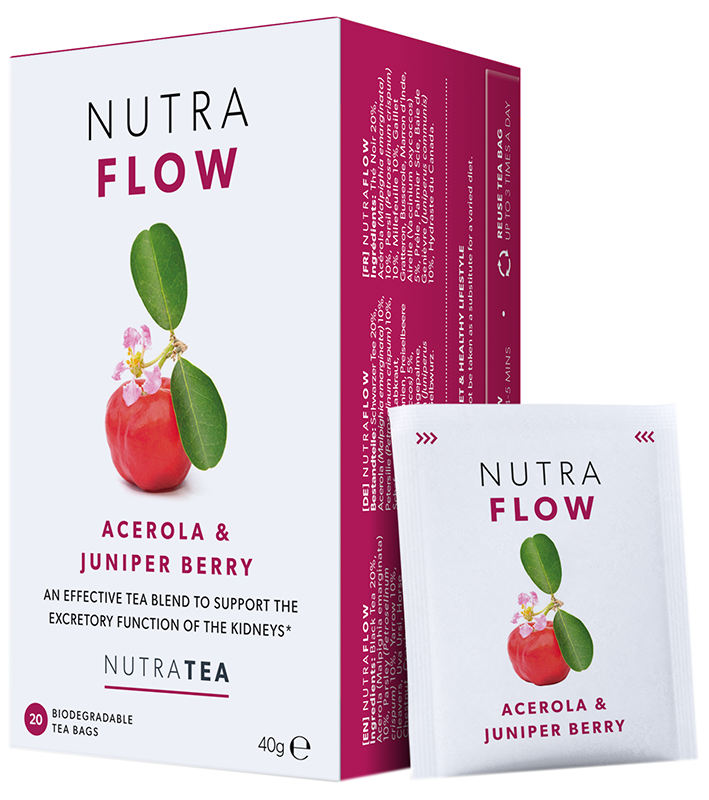 Buy NutraFlow Urinary Tract Health Tea - Acerola & Juniper Berry Online ...