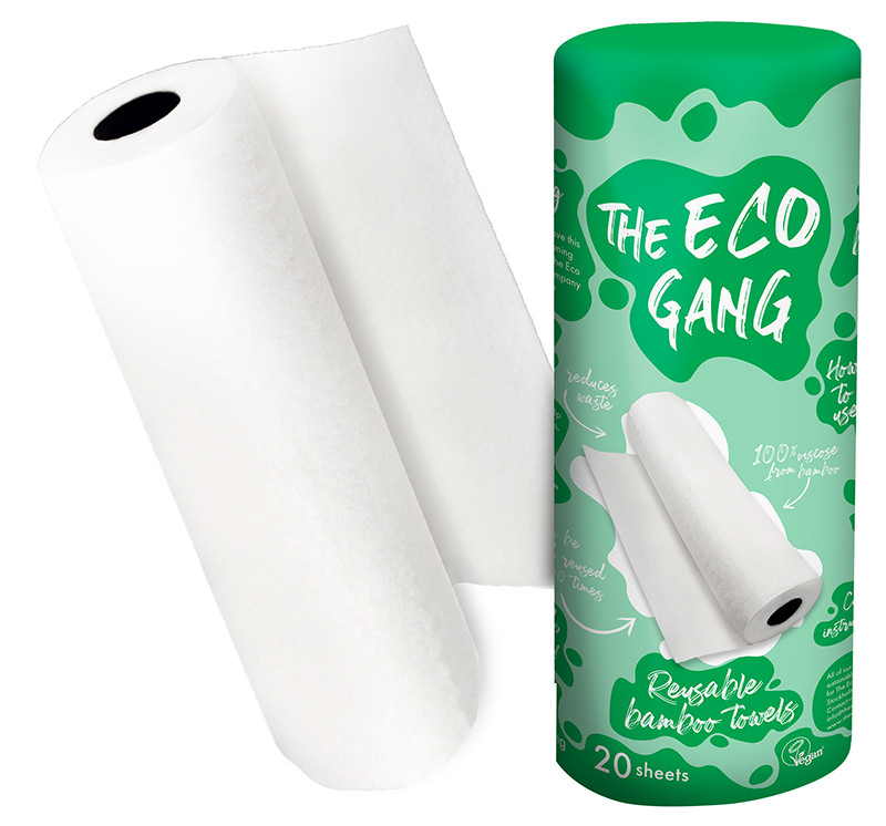 Buy The Eco Gang Reusable Bamboo Paper Towels Online Faithful to Nature