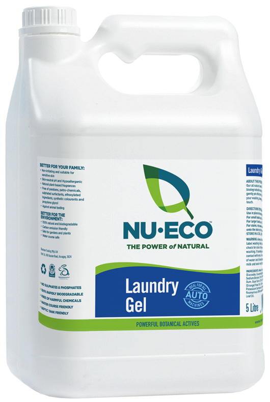Buy NuEco Laundry Gel 5 Litre Online Faithful to Nature