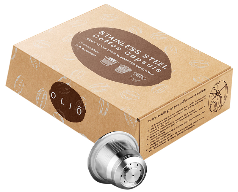 reusable capsules nespresso metal pods