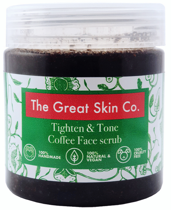 Buy The Great Skin Co Tighten & Tone Coffee Face Scrub Online